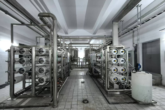 comprare Trattamento dell' acqua Sistema RO a due fasi, macchina di osmosi inversa industriale fabbricazione online