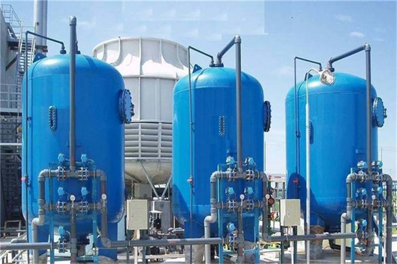 comprare Sistema di filtraggio della sabbia di quarzo industriale Attrezzature per il trattamento dell'acqua Struttura compatta fabbricazione online