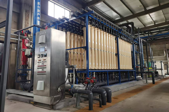 Purificatore d'acqua ad ultrafiltrazione industriale di grande capacità UF Sistema di filtrazione integrato